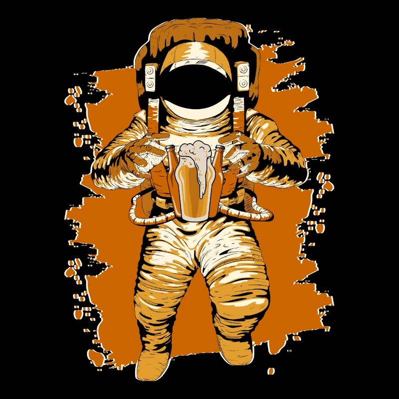 Astronaut Barkeeper Bartender Shirt