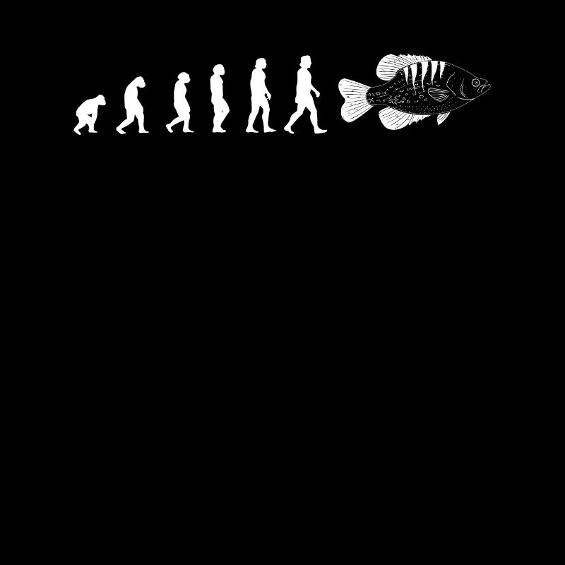 Evolution Crappie Shirt Geschenk