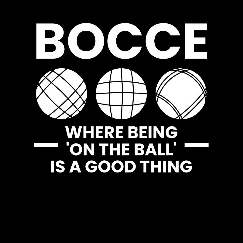 Bocce Shirt Geschenk Boccia Spieler