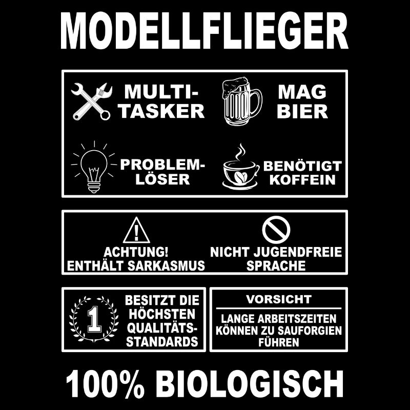 Modellflug Pilot Modellbau Flugzeug Modellbauer