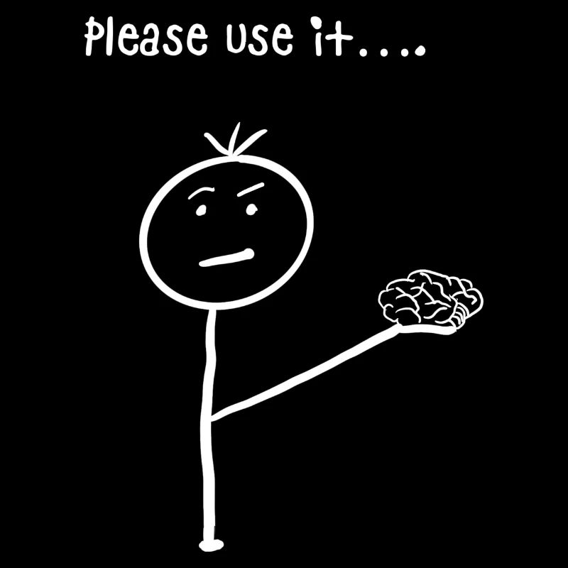 Please use it… (white)