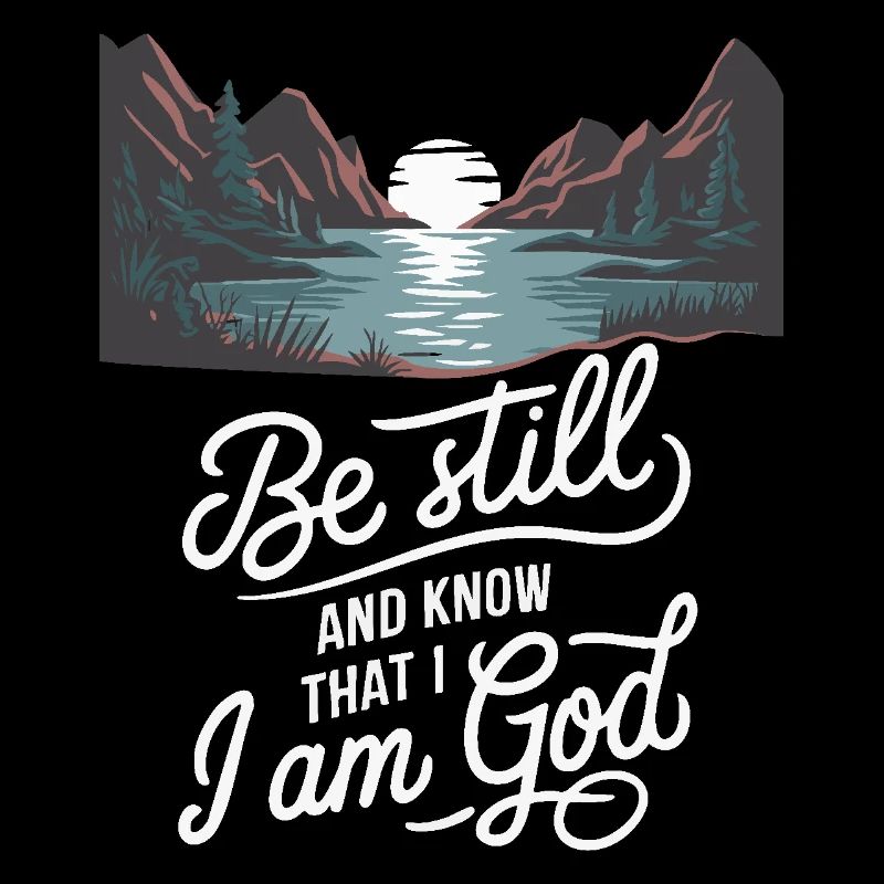 Be still and know that I’m god