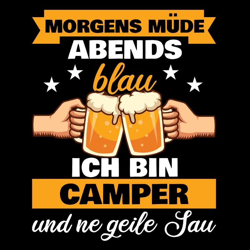 Morgens Müde Abends Blau Camper