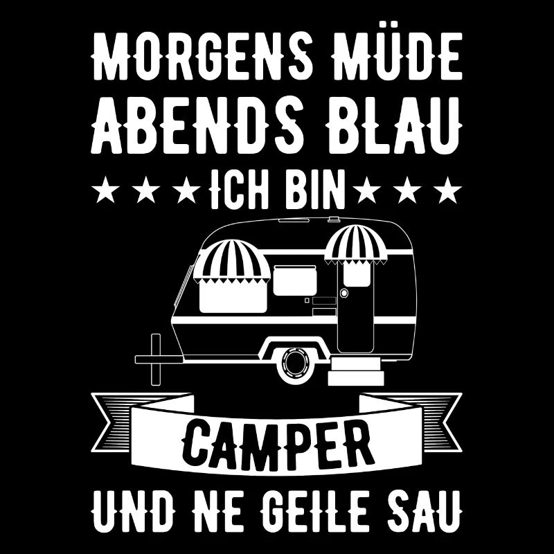 Morgens Müde Abends Blau Camper