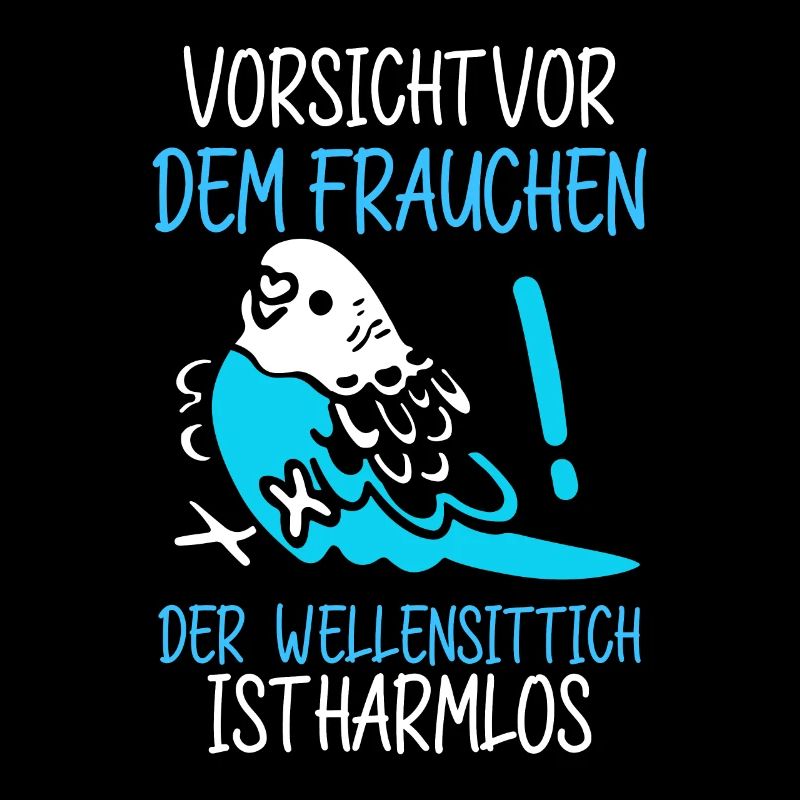 der Wellensittich ist harmlos