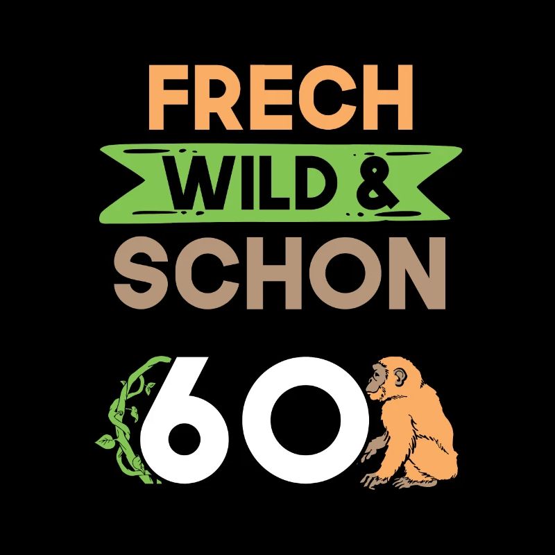 Geschenk 60 Jahre Geburtstag Affe