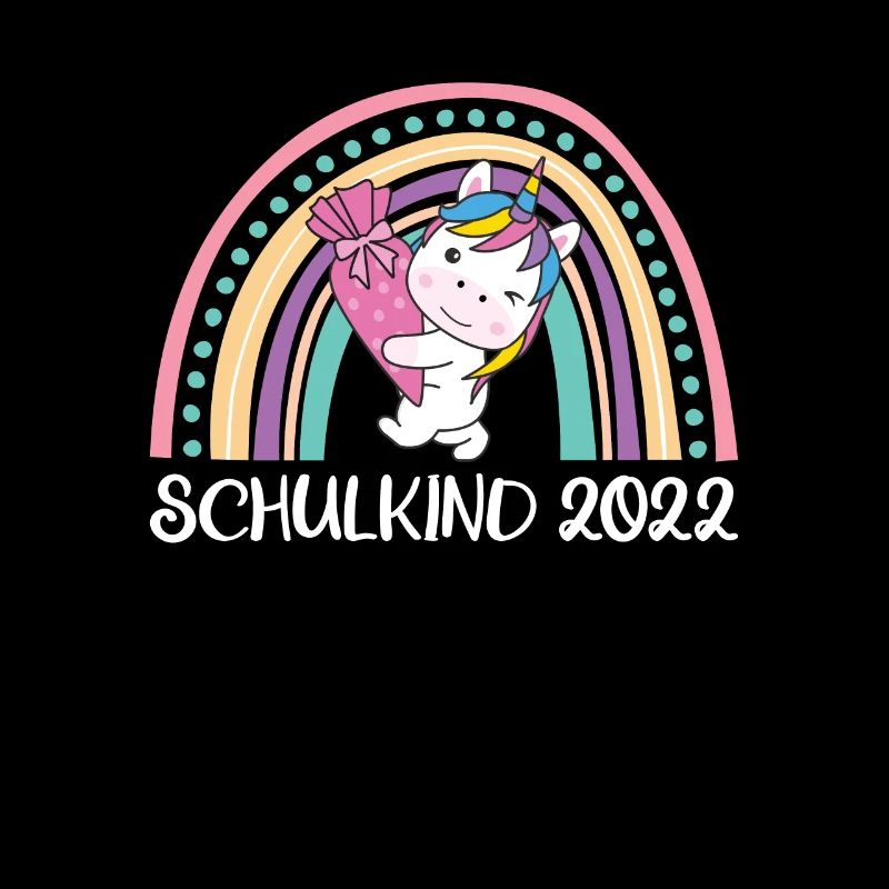 Schulkind 2022 Einschulung Einhorn Schule