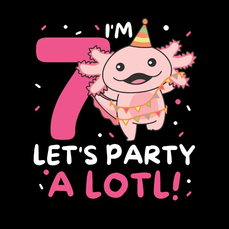 7ème anniversaire axolotl sept ans axolotls sucrés