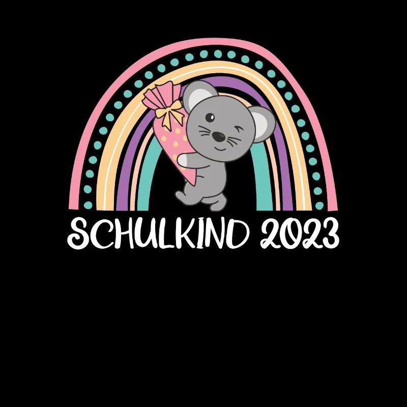 Schulkind 2023 Einschulung Maus Schule