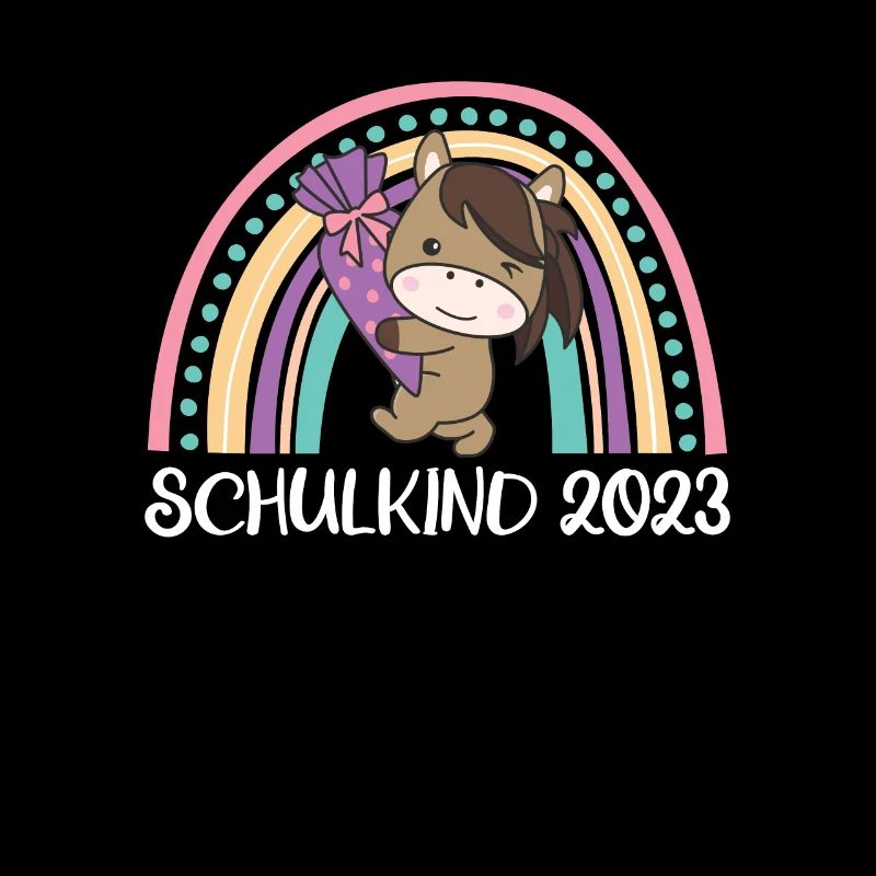Schulkind 2023 Einschulung Pferd Schule
