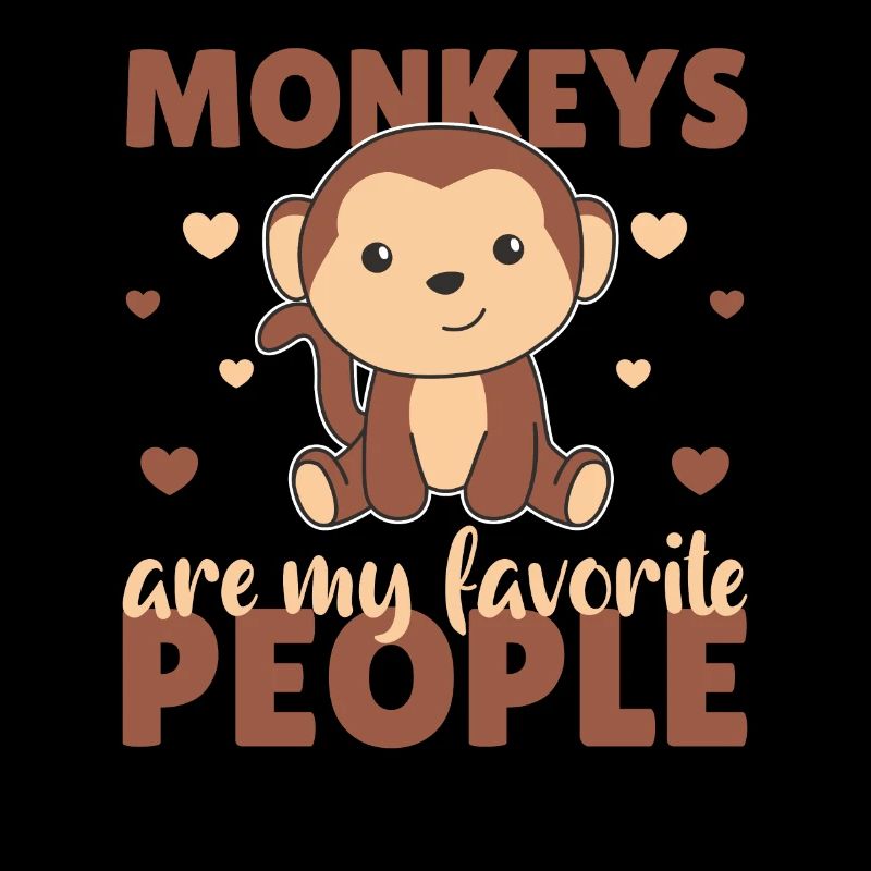 Monkeys are my dearest people - cute monkey