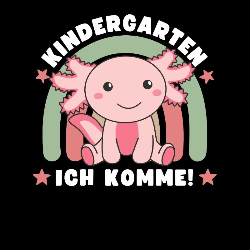 Hier Kommt Ein Kindergartenkind Axolotl