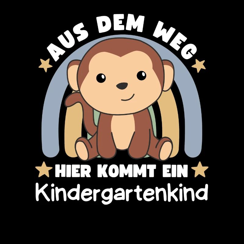 Aus Dem Weg Hier Kommt Ein Kindergartenkind Affe