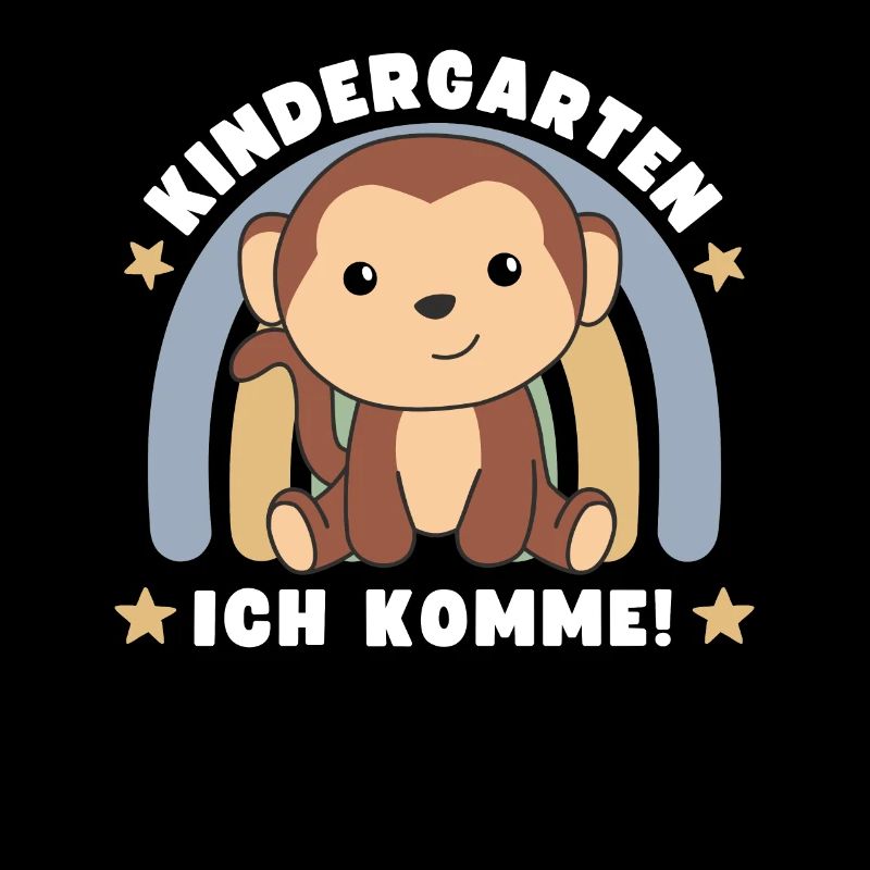 Kindergarten Ich Komme! Affe