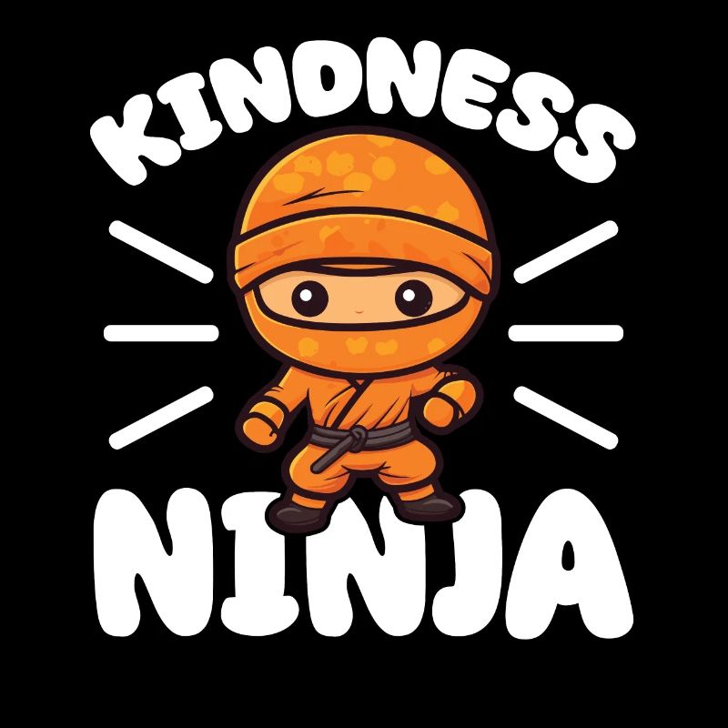 Unity Day Orange Tee Be Kind Kindness Ninja