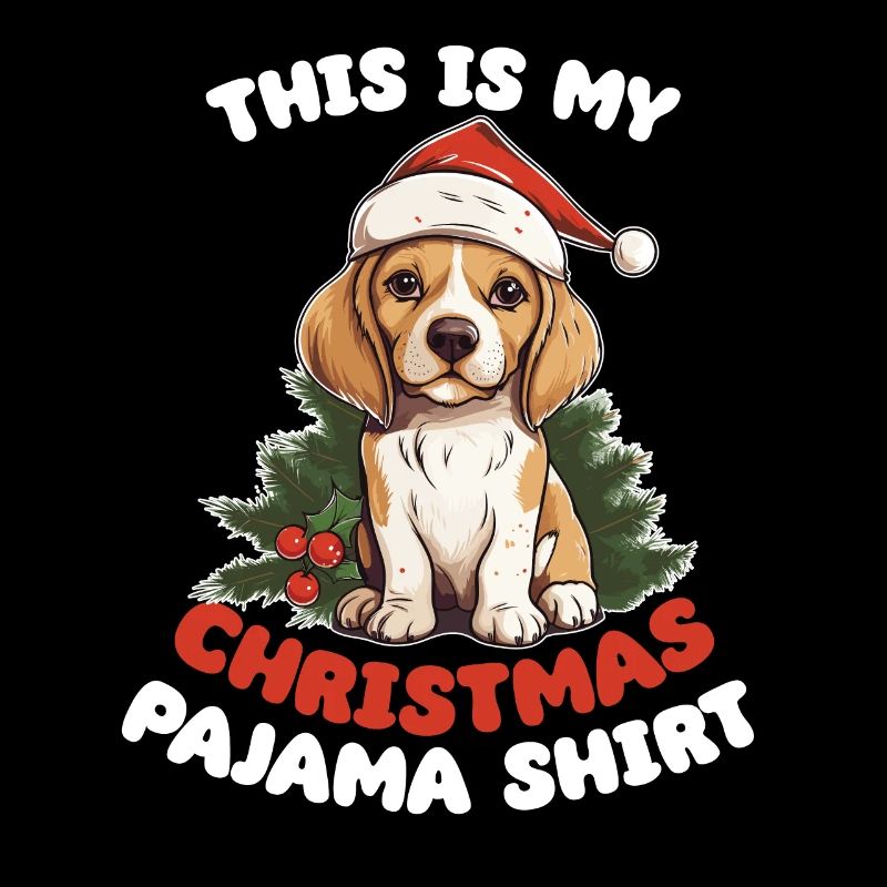 Beagle Noël Pyjamas Chiens