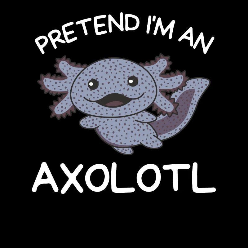 Stell dir vor ich bin ein Axolotl Halloween