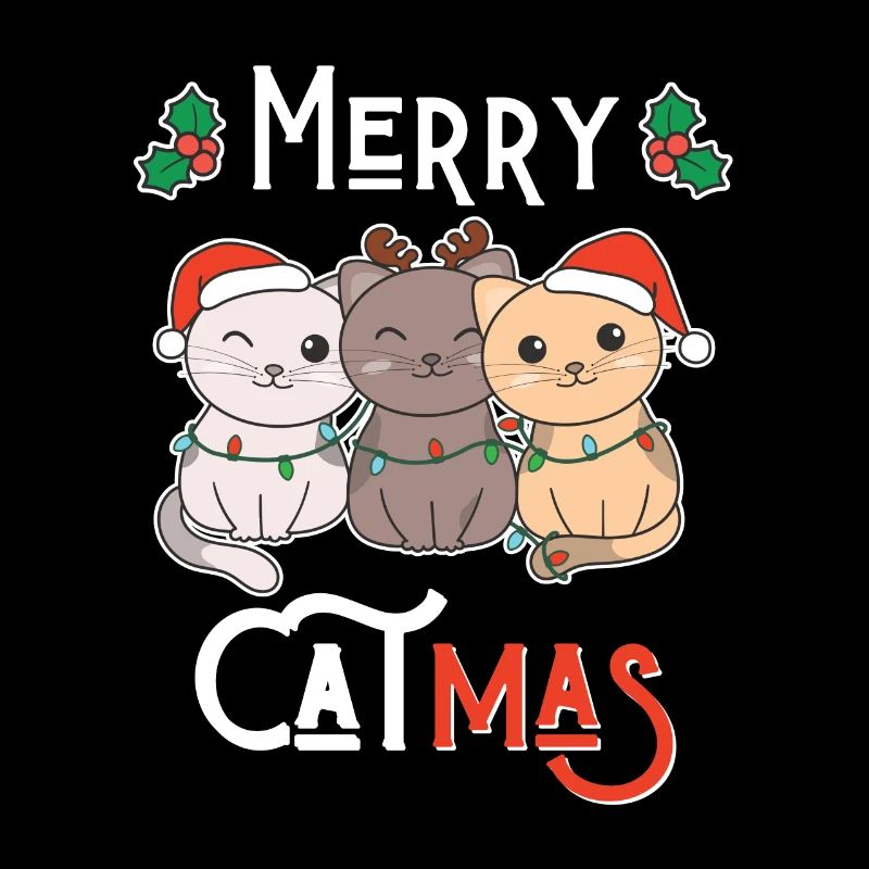 Merry Catma's Pun Cat Christmas