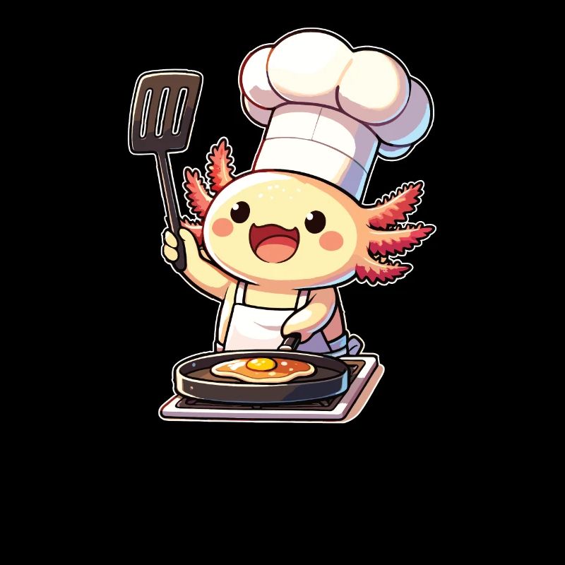 Breakfast Fry Axolotl Cook