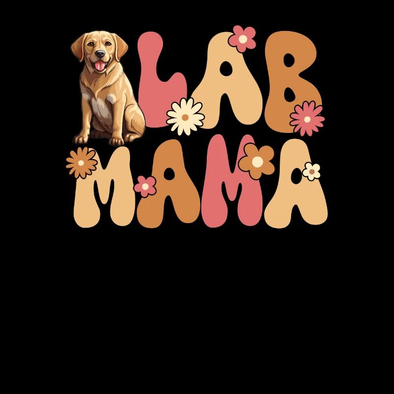Labrador Retriever Groovy Lab Mama