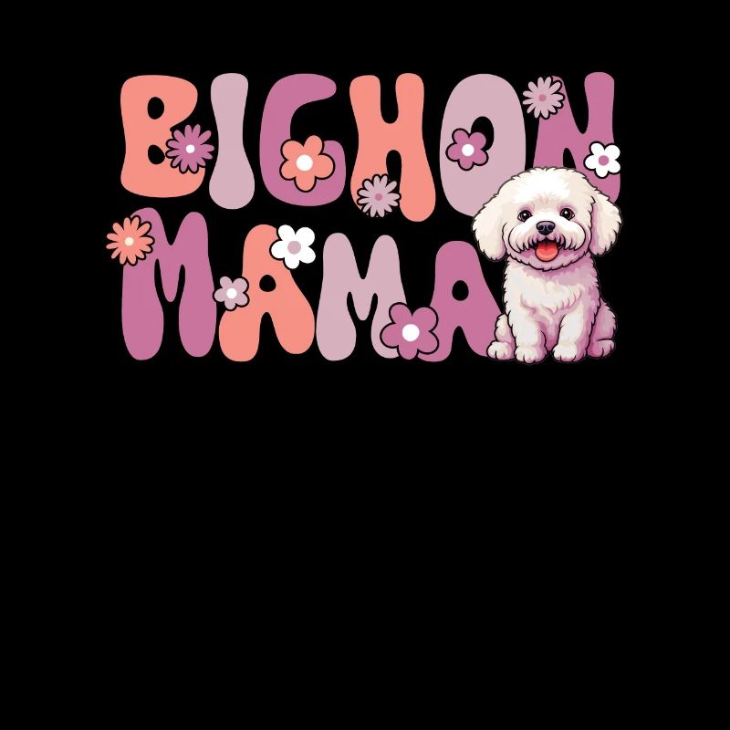 Bichon frisé Groovy Bichon Mama