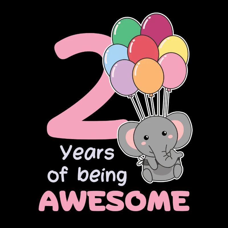 Eléphant pour les enfants de 2 ans