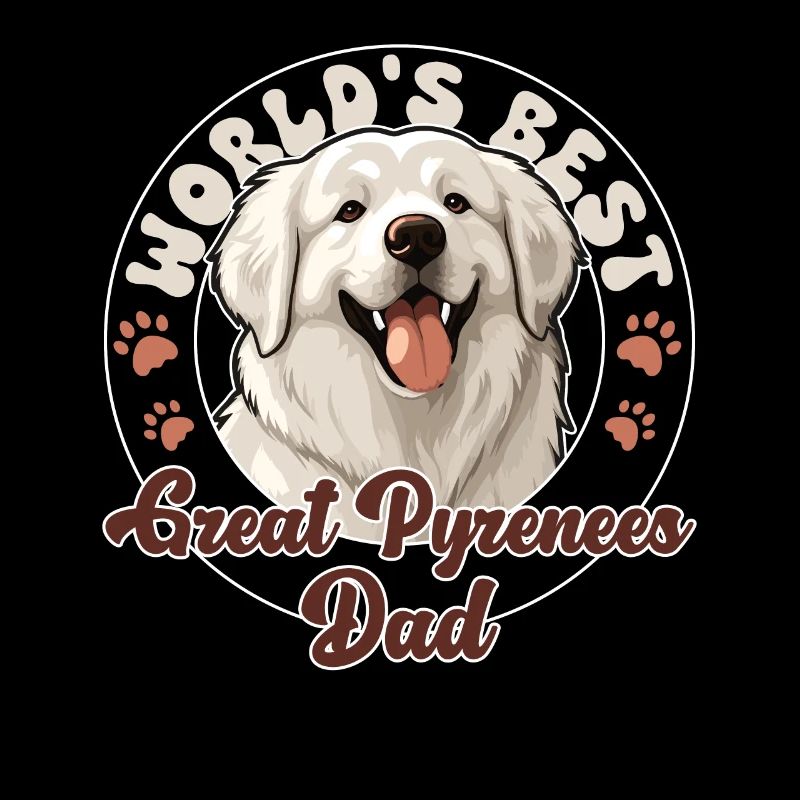 Pyrenäenberghund Dog Great Pyrenees Dad
