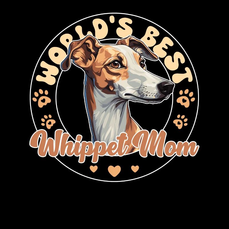 Whippet Groovy Whippet Mom