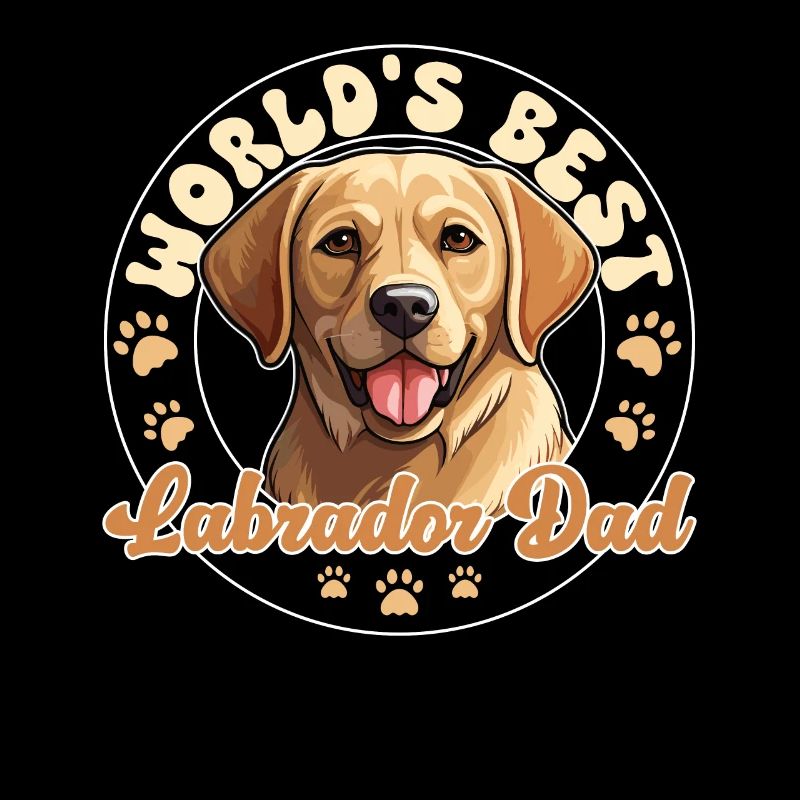 Labrador Retriver Papa Labrador Groovy