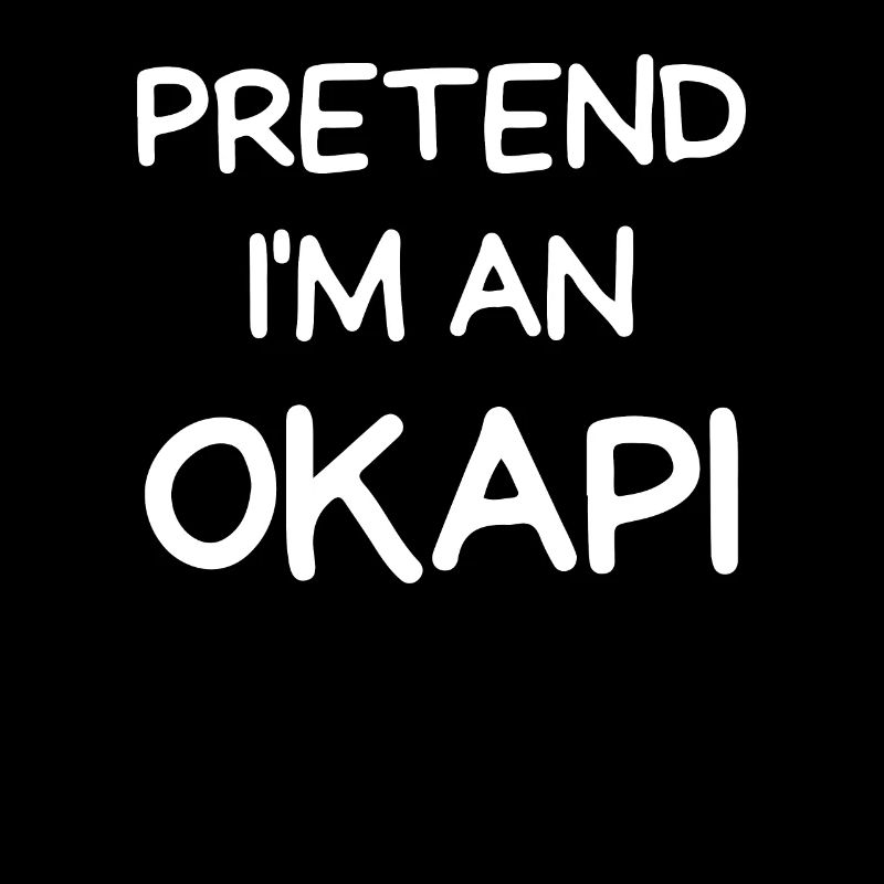 Stell dir vor ich bin ein Okapi Halloween