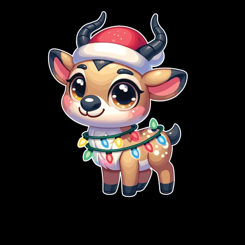 Fées de Noël Saiga Antilope