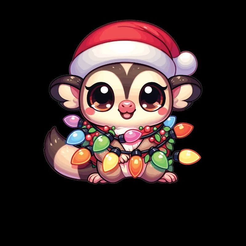 Christmas String Lights Sugar Gliders
