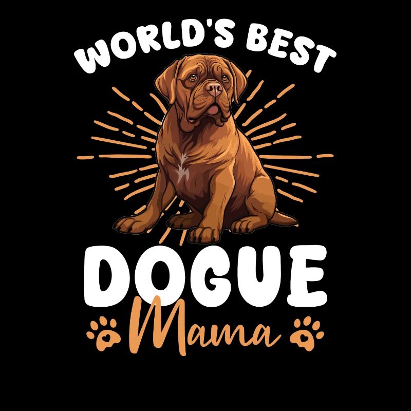 Dogue de Bordeaux Groovy Dogue Mom
