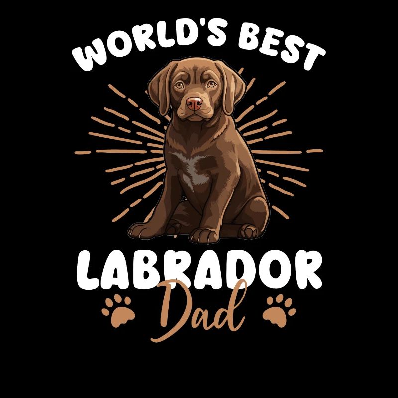 Labrador Retriver Papa Labrador Groovy