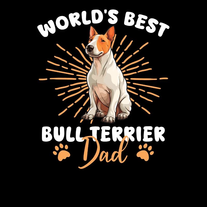 Bullterrier Groovy Bull Terrier Dad