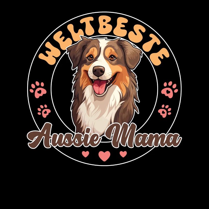 Australian Shepherd Blue Merle Groovy Aussie Mama
