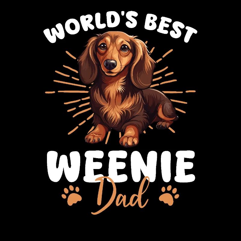 Dackel Dog Weenie dad