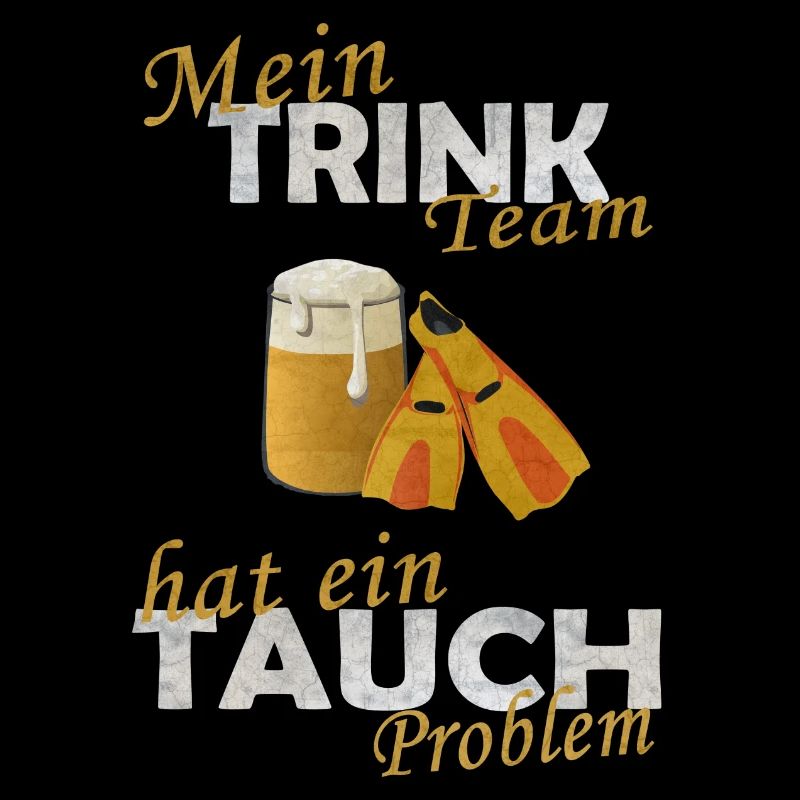 Mein Trink team hat ein Tauch Problem