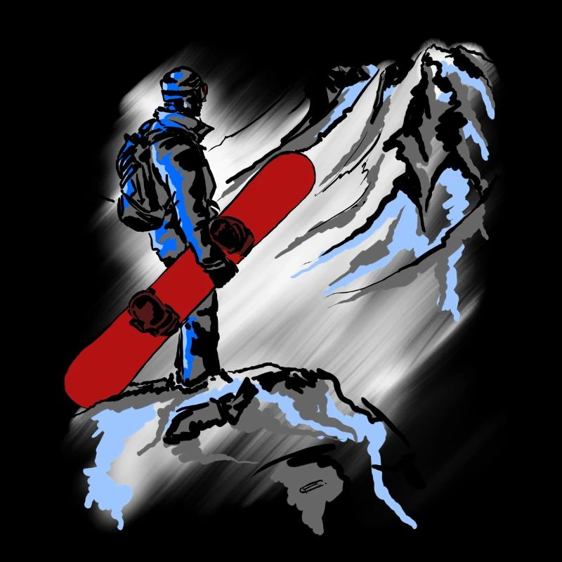 snowboarding