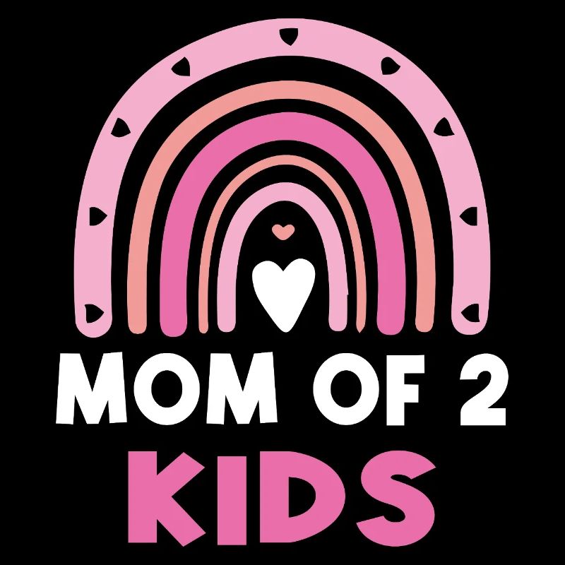 Mama von 2 Kindern Beste Mama Muttertag