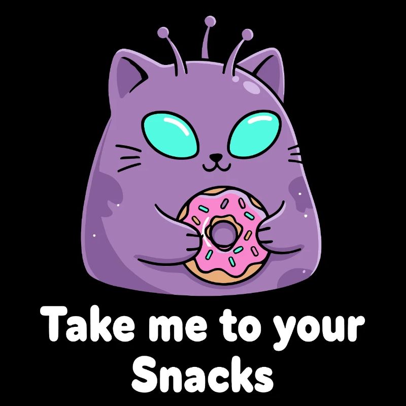 Cute Donut Cat Snack Seducer