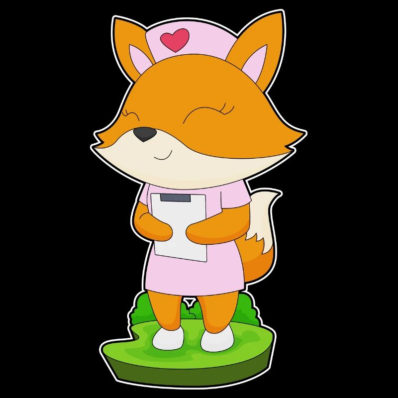 Fox Nurse Notepad