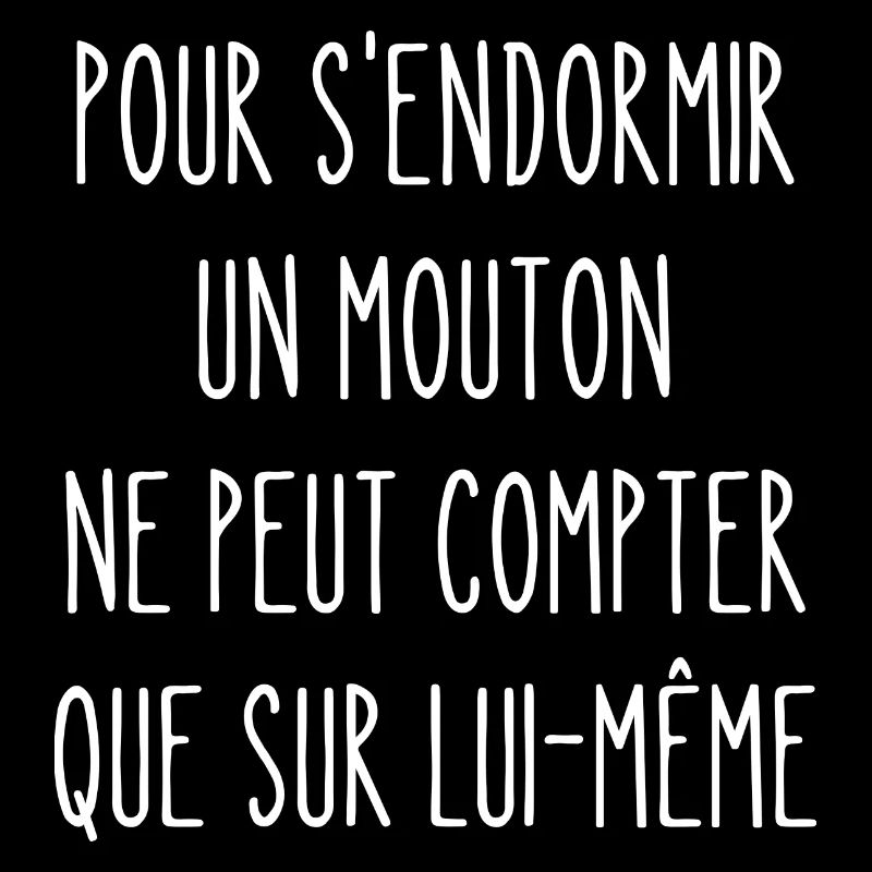 un mouton ne peut compter que sur lui-même