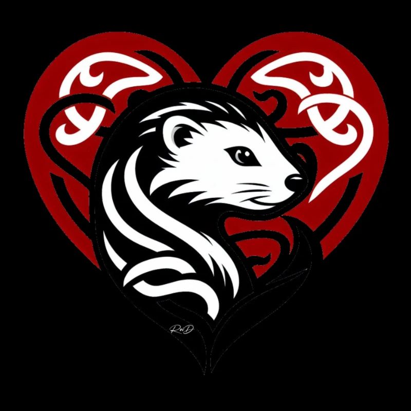 Malignant ermine heart from Brittany
