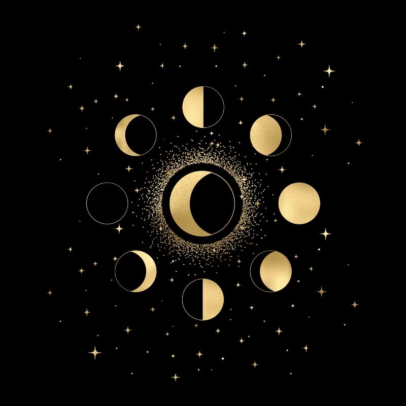 Phases de la lune d'or