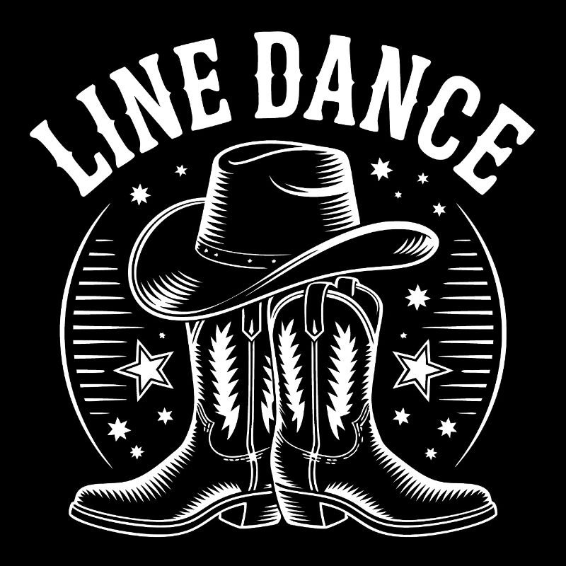 Line Dance Western Boots