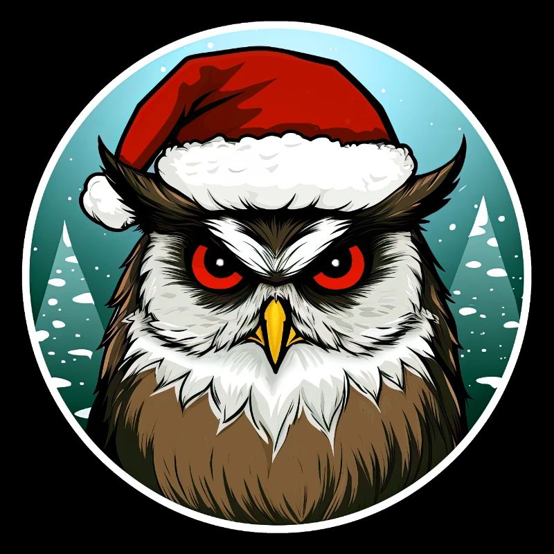 Hiboux de Noël