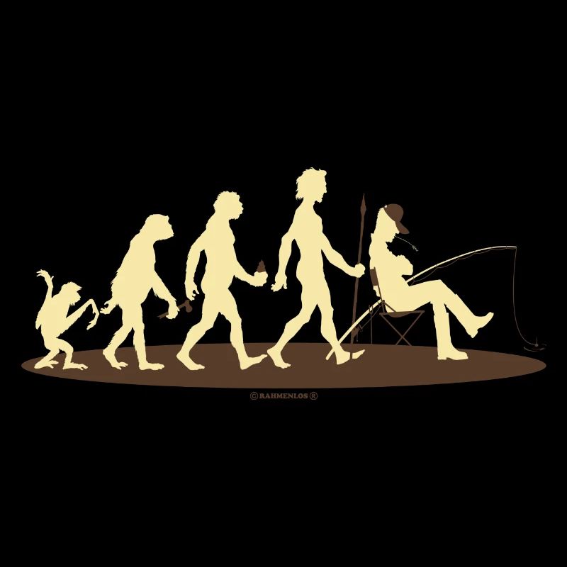 FUN - Evolution Angler - Geschenk - Bestseller