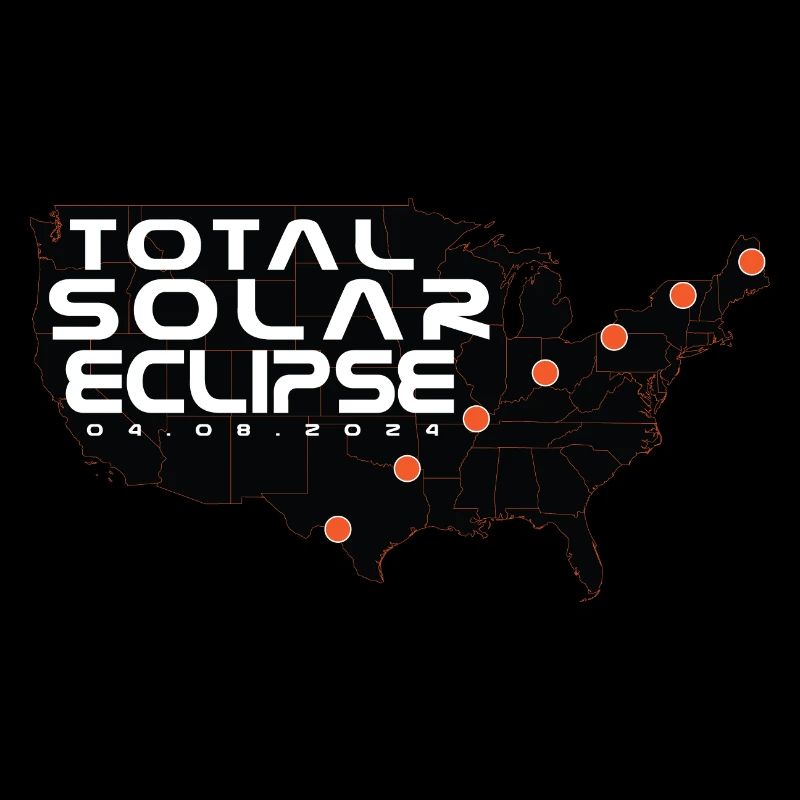 Path of Totality Lover Total Solar Eclipse Map
