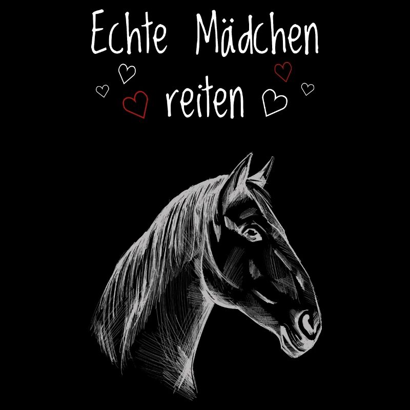 Echte Mädchen reiten. Pferd Pferdemädchen